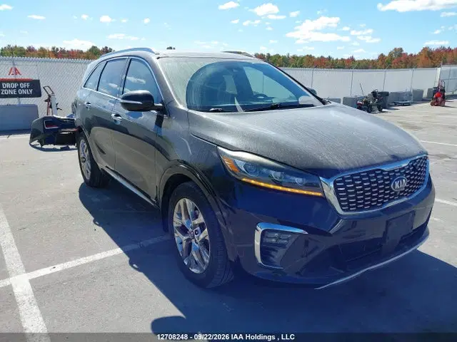 5XYPKDA5XKG457292 — 2019 Kia Sorento 3.3L Sx/3.3L Sxl, Задняя часть (Rear), фото до ремонта