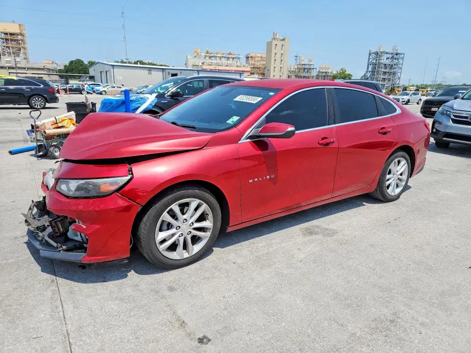 1G1ZE5ST3GF251544 — 2016 Chevrolet Malibu, Передняя часть (Front End), фото до ремонта