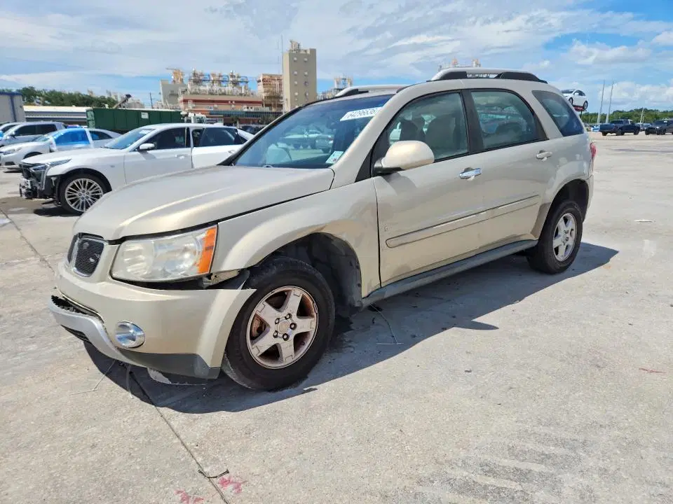 2CKDL33F096204871 — 2009 Pontiac Torrent, Передняя часть (Front End), фото до ремонта