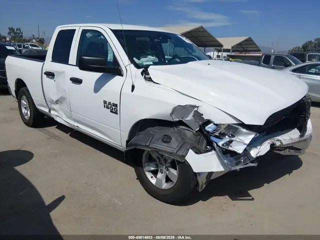 1C6RR6GG4RS128236 — 2024 RAM 1500 Classic SLT 4X2 6'4 Box, Передняя часть (Front End), фото до ремонта