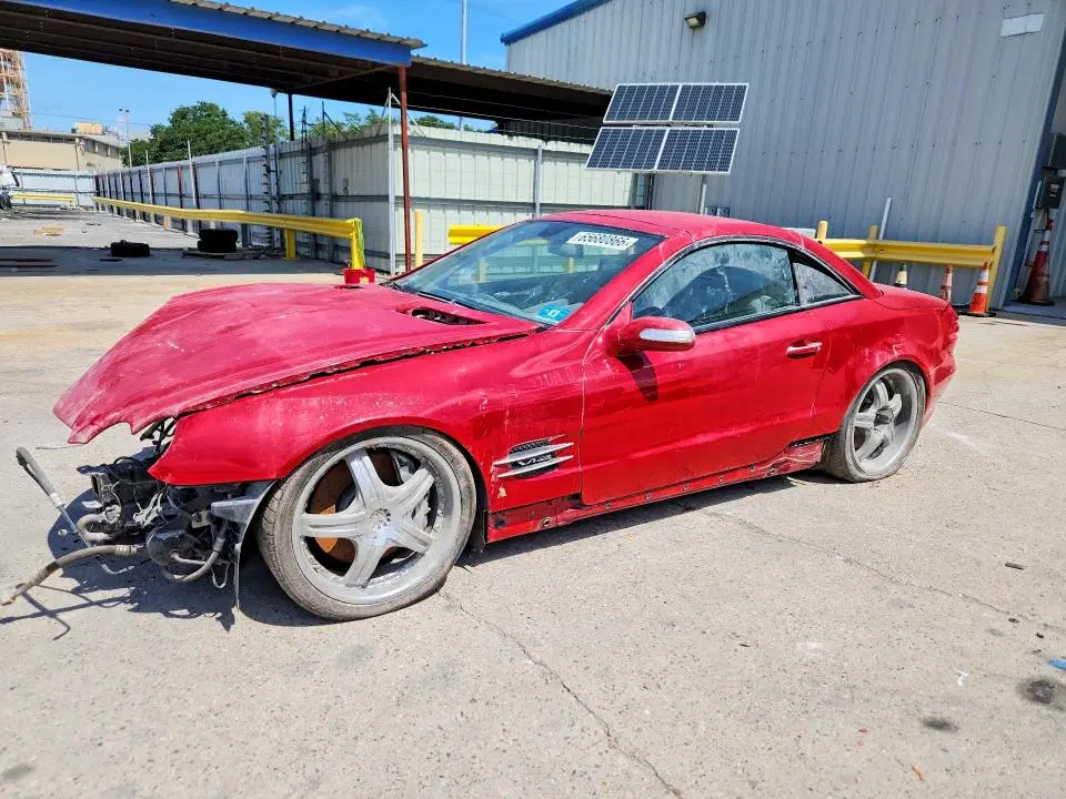 WDBSK76F75F096848 — 2005 Mercedes-Benz SL, Передняя часть (Front End), фото до ремонта
