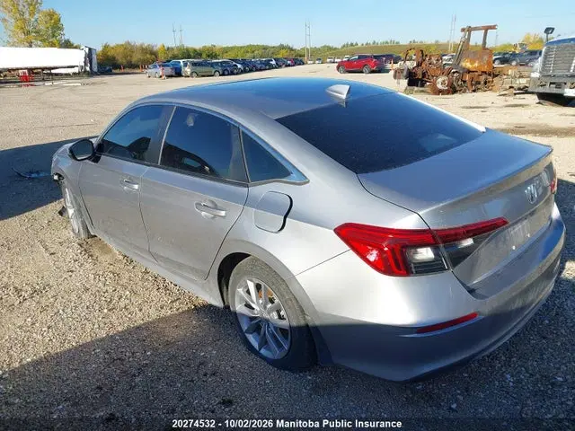 2024 Honda CIVIC EX VIN 2HGFE2F33RH115257 фото 3