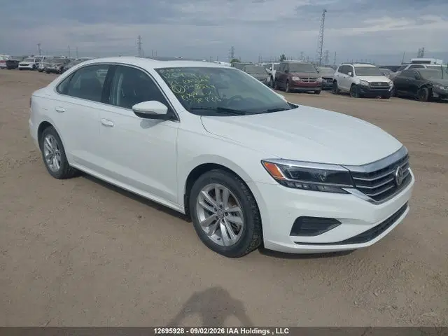 1VWBA7A35MC008569 — 2021 Volkswagen Passat Highline, Изъят кредитором (Repossession), фото до ремонта