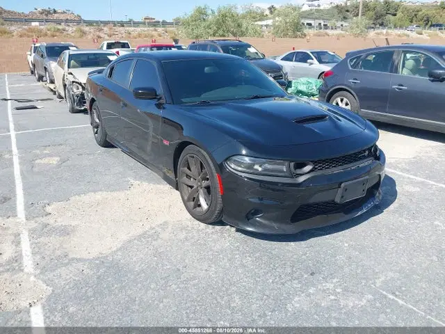 2C3CDXGJ9KH613049 — 2019 Dodge Charger Scat Pack RWD, Задняя часть справа (Right Rear), фото до ремонта