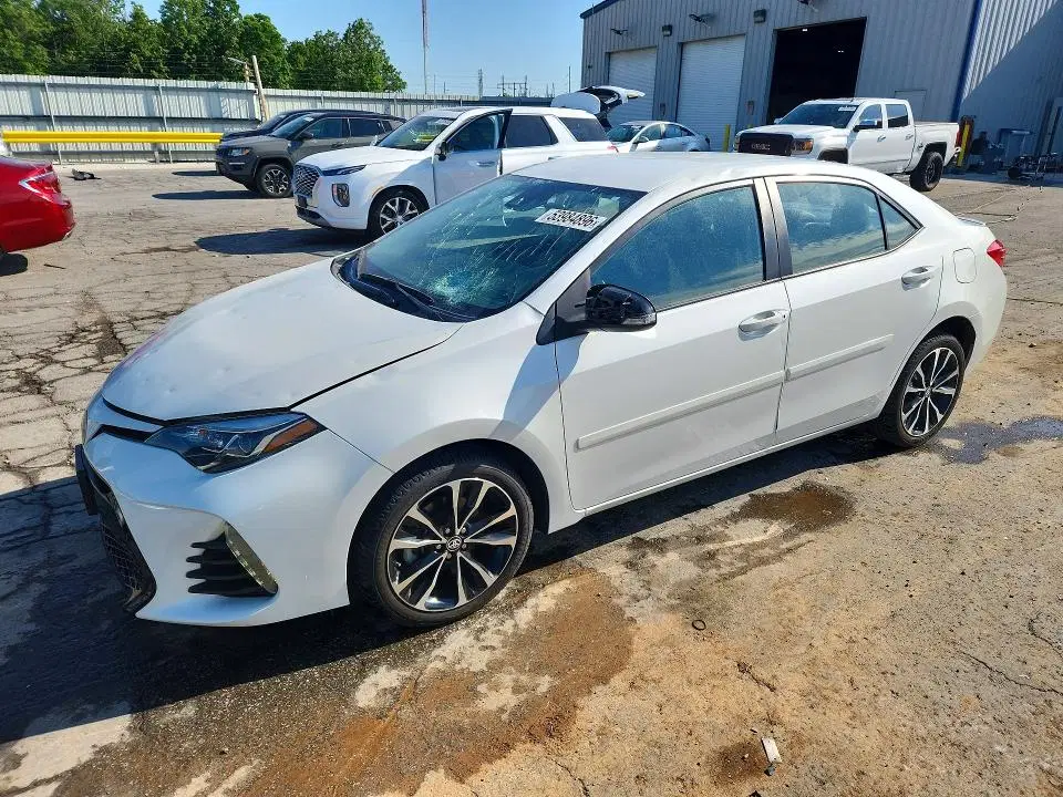 5YFBURHE1KP920505 — 2019 Toyota Corolla, Град (Hail), фото до ремонта