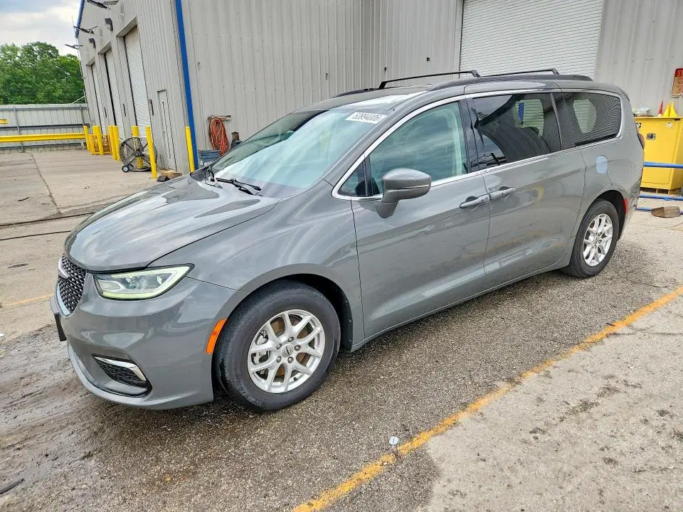 2C4RC1BG7NR111446 — 2022 Chrysler Pacifica, Град (Hail), фото до ремонта
