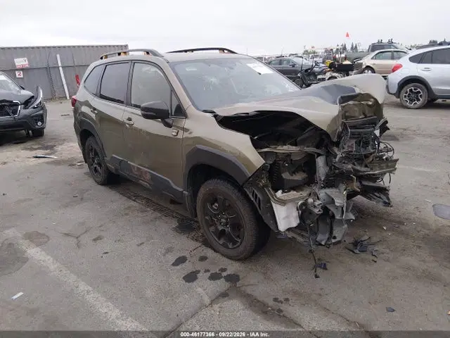 JF2SKAMC8NH490890 — 2022 Subaru Forester Wilderness, Передняя часть (Front End), фото до ремонта