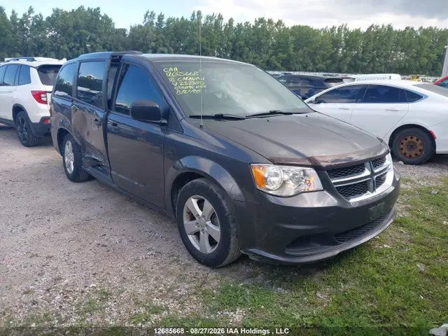 2C4RDGBG4JR232395 — 2018 Dodge Grand Caravan SE, Правый бок (Right Side), фото до ремонта