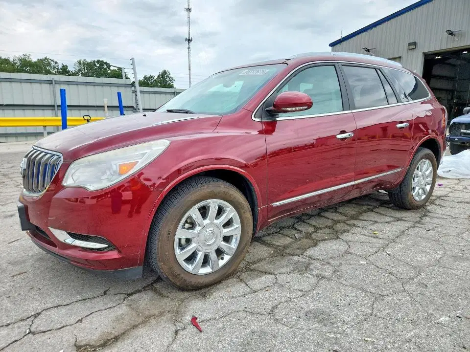 5GAKVBKD6FJ347312 — 2015 Buick Enclave, Град (Hail), фото до ремонта
