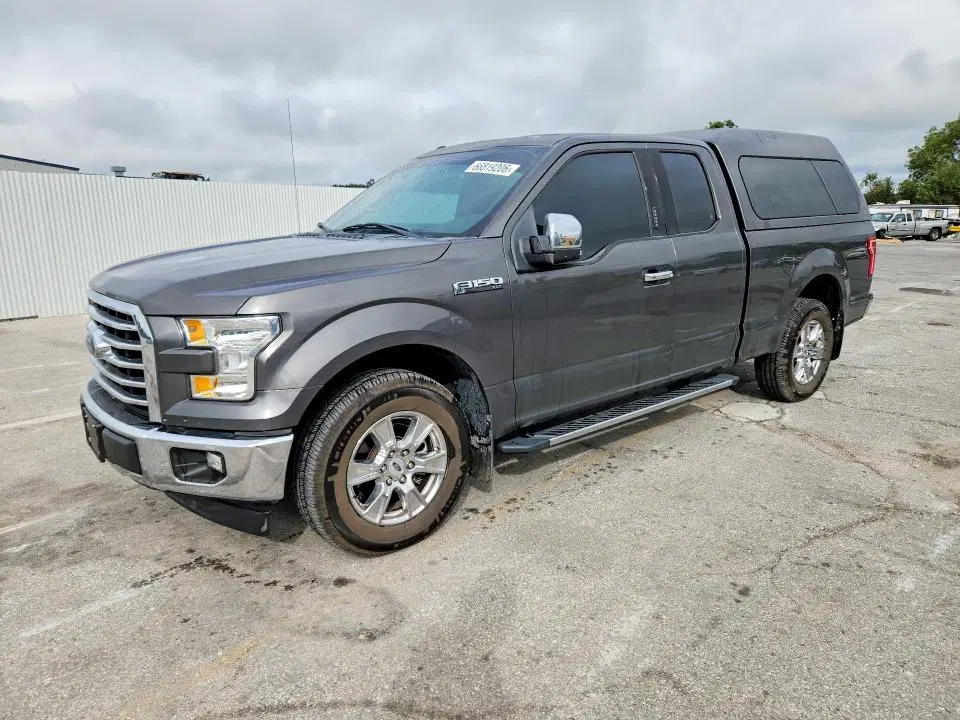 1FTEX1CF9HKC12290 — 2017 Ford F150, Град (Hail), фото до ремонта