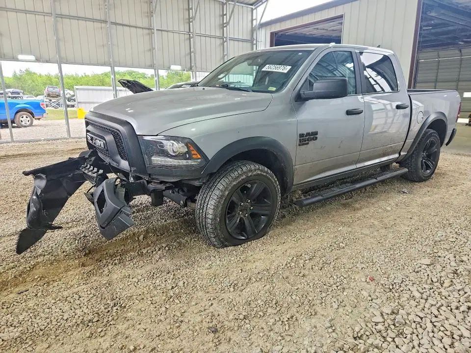 1C6RR7LG1NS210821 — 2022 RAM 1500 Classic, Передняя часть (Front End), фото до ремонта