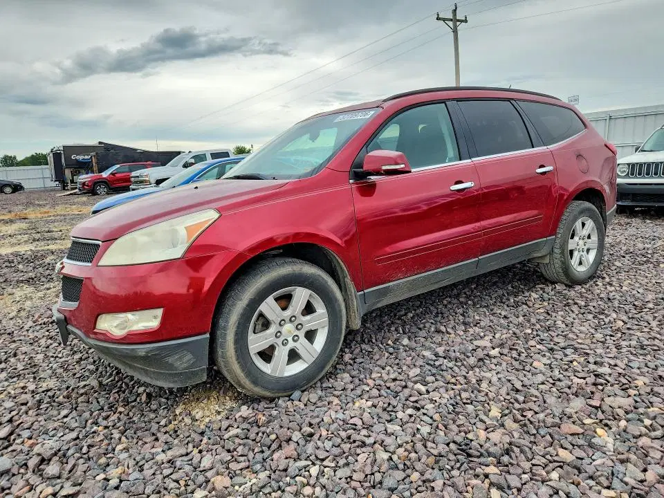 1GNKRGED0CJ105243 — 2012 Chevrolet Traverse, Передняя часть (Front End), фото до ремонта