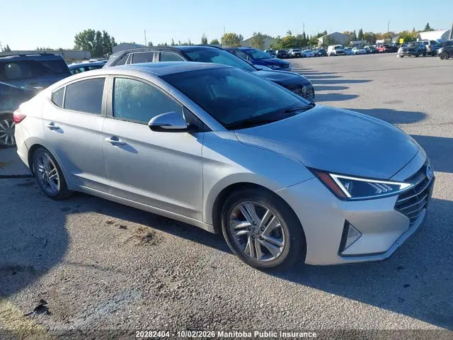 KMHD84LF1LU896397 — 2020 Hyundai Elantra SEL/Value/Limited, Град (Hail), фото до ремонта