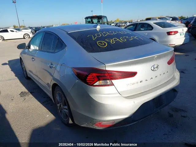 2020 Hyundai Elantra Sel/value/limited VIN KMHD84LF1LU896397 фото 3