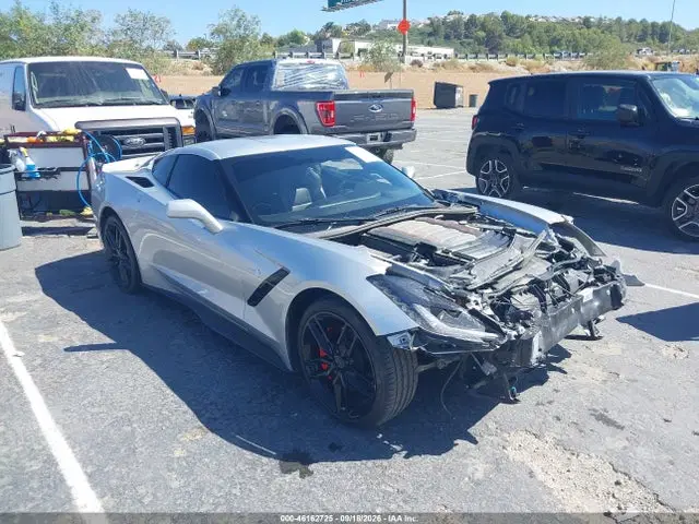 1G1YB2D73G5112412 — 2016 Chevrolet Corvette Stingray, Передняя часть (Front End), фото до ремонта