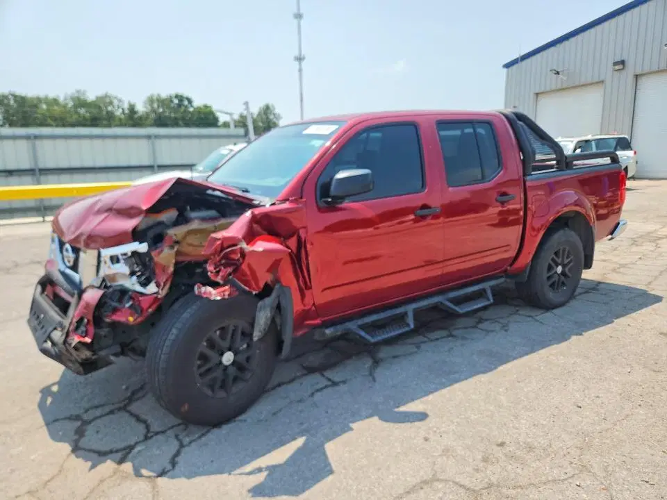 1N6ED0EB1MN720157 — 2021 Nissan Frontier, Передняя часть (Front End), фото до ремонта