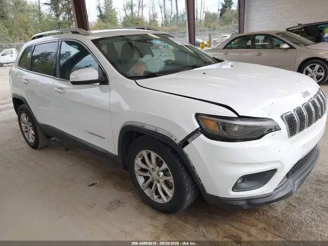 1C4PJLCBXKD153068 — 2019 Jeep Cherokee Latitude FWD, Передняя часть (Front End), фото до ремонта