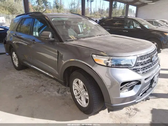 1FMSK8DH9MGB18140 — 2021 Ford Explorer XLT, Задняя часть (Rear), фото до ремонта