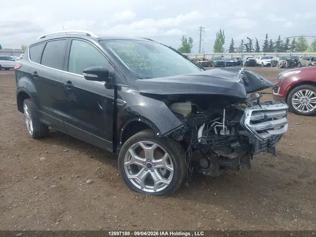 1FMCU9J96KUC41135 — 2019 Ford Escape Titanium, Передняя часть (Front), фото до ремонта