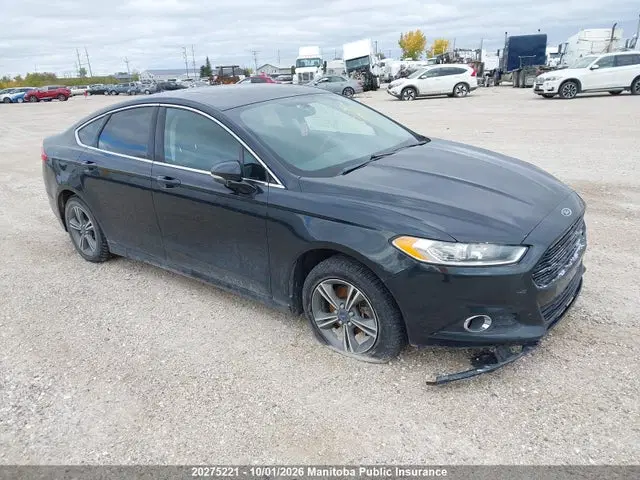 3FA6P0T97ER321336 — 2014 Ford Fusion SE, Передняя часть (Front), фото до ремонта