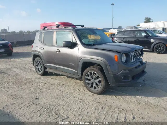 ZACCJBBB3HPE63955 — 2017 Jeep Renegade Latitude, Передняя часть (Front), фото до ремонта