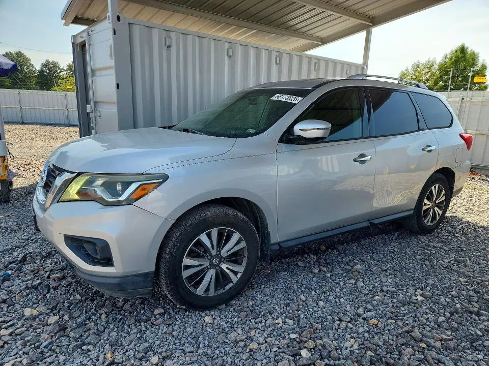5N1DR2MN9HC672881 — 2017 Nissan Pathfinder, Механические повреждения (Mechanical), фото до ремонта
