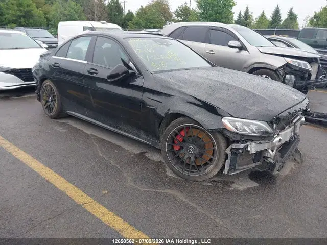 55SWF8HB8HU220169 — 2017 Mercedes-Benz Amg C 63 S, Передняя часть (Front), фото до ремонта