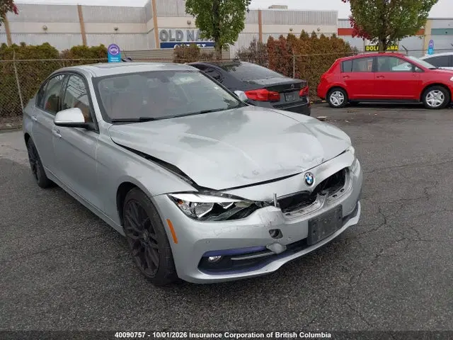 WBA8E5G57GNU21338 — 2016 BMW 320I, Передняя часть (Front), фото до ремонта