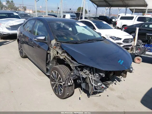 5YFBURHE1HP698430 — 2017 Toyota Corolla SE, Передняя часть (Front End), фото до ремонта