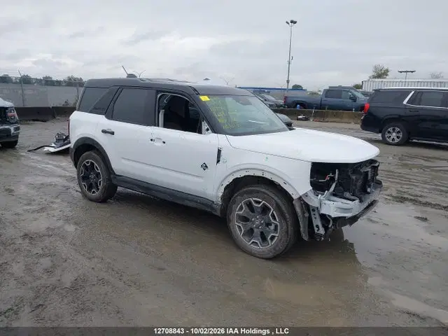 3FMCR9CN9TRE44699 — 2026 Ford Bronco Sport Outer Banks, Передняя часть (Front), фото до ремонта