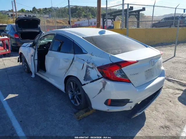 2021 Honda CIVIC EX VIN 19XFC1F33ME206578 фото 3