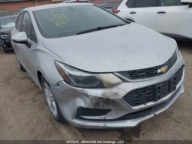 3G1BE5SM1GS608029 — 2016 Chevrolet Cruze LT Auto, Следы пожара снаружи (Exterior Burn), фото до ремонта