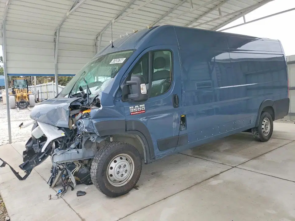 3C6MRVJG4ME550127 — 2021 RAM Promaster 3500, Передняя часть (Front End), фото до ремонта