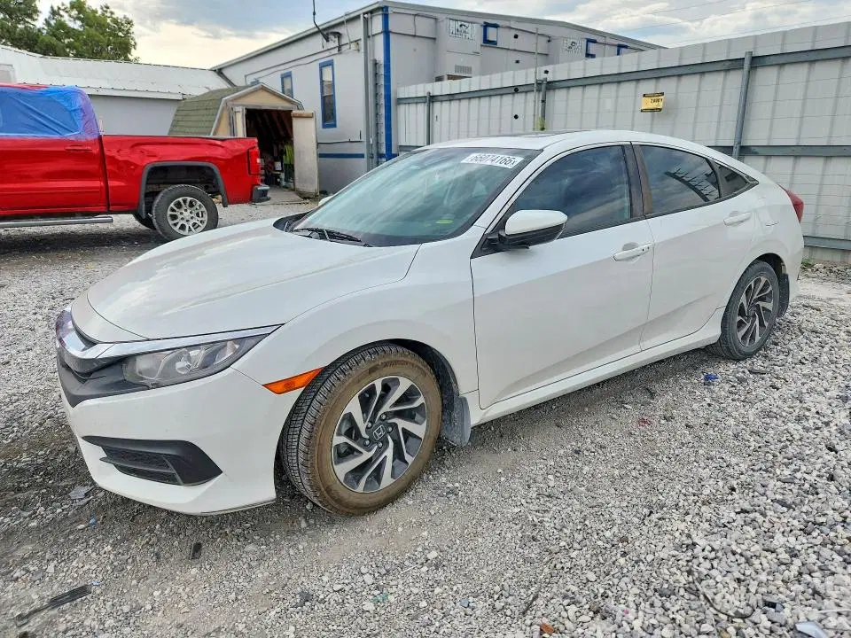 19XFC2F78GE063365 — 2016 Honda Civic, Задняя часть (Rear End), фото до ремонта