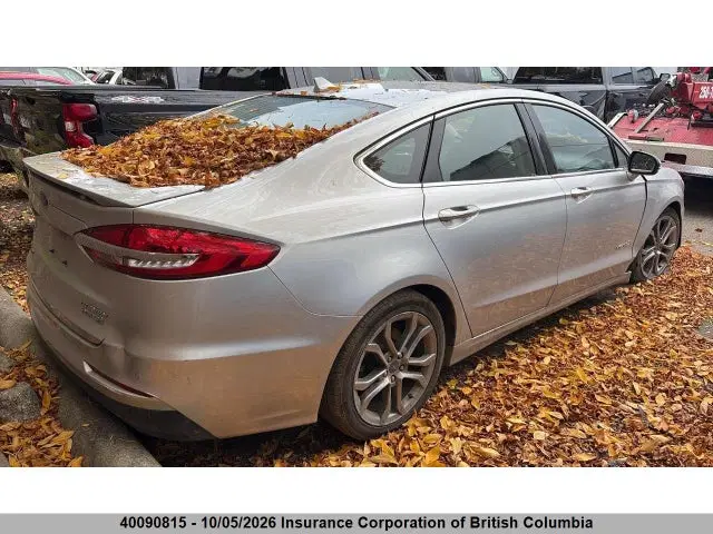 2019 Ford Fusion Titanium VIN 3FA6P0RUXKR156244 фото 4