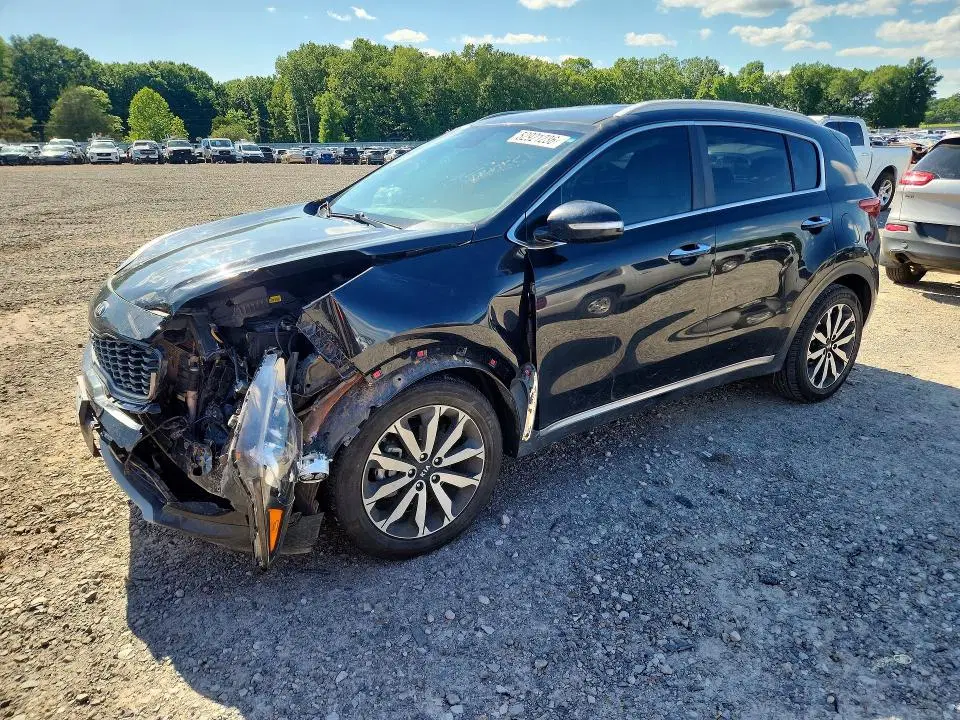 KNDPN3AC3K7588786 — 2019 Kia Sportage, Передняя часть (Front End), фото до ремонта
