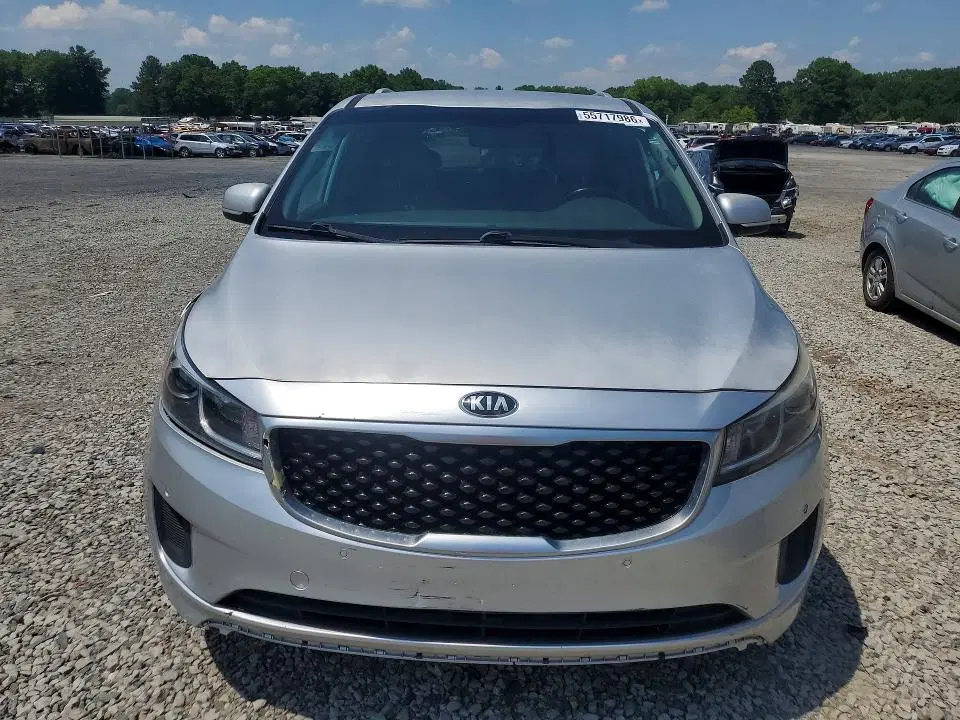 2017 KIA SEDONA VIN KNDMB5C11H6266522 фото 4