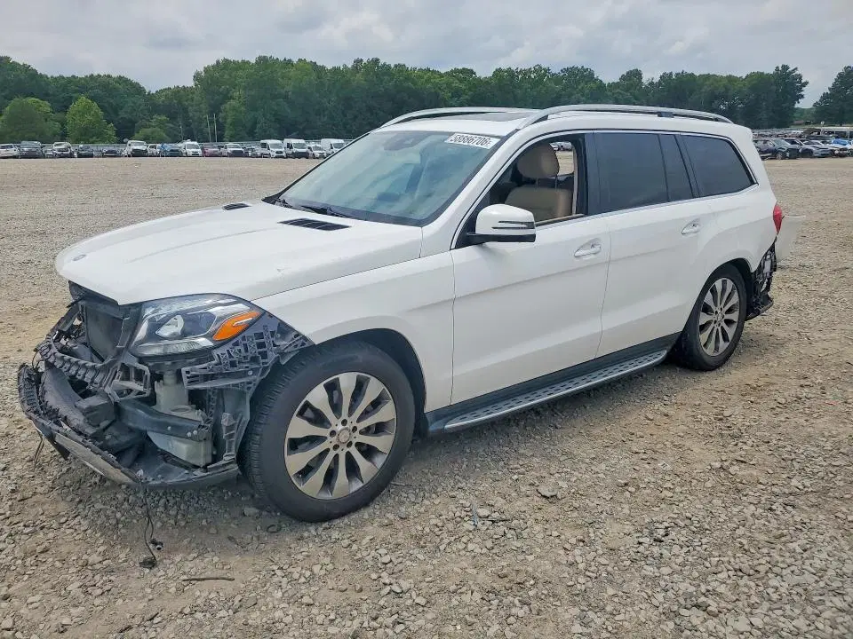 4JGDF6EE4HA896537 — 2017 Mercedes-Benz GLS, Передняя часть (Front End), фото до ремонта