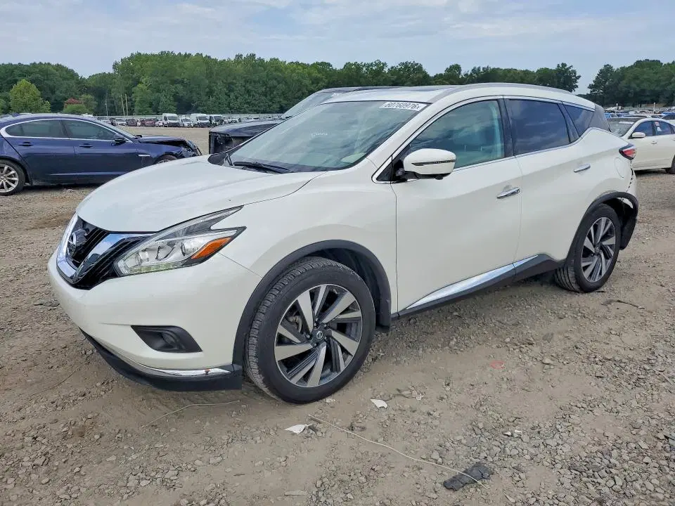 5N1AZ2MG9HN142824 — 2017 Nissan Murano, Задняя часть (Rear End), фото до ремонта