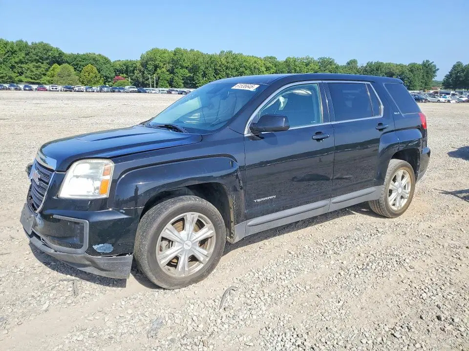 2GKALMEK7H6347281 — 2017 GMC Terrain, Передняя часть (Front End), фото до ремонта