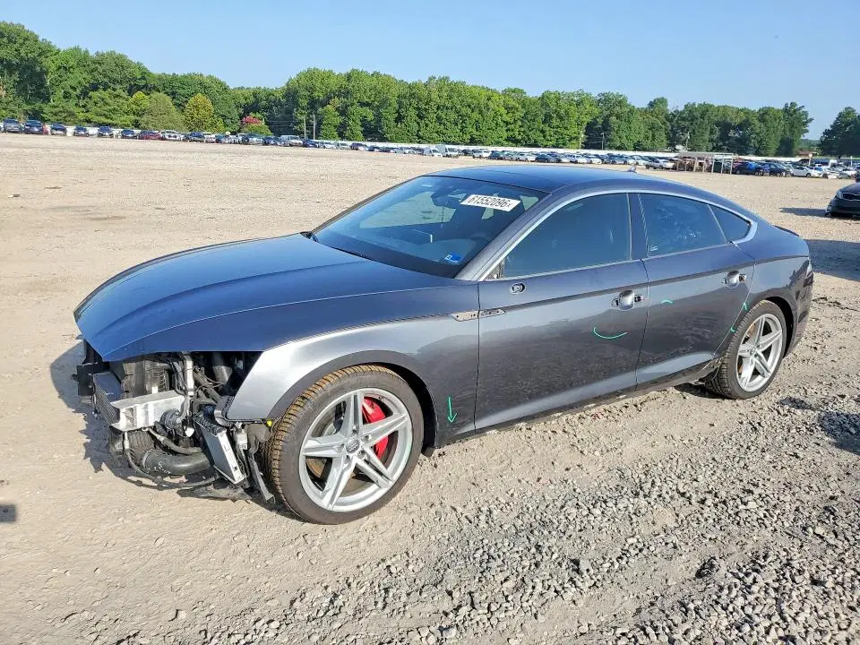 WAUB4CF57JA100994 — 2018 Audi S5, Передняя часть (Front End), фото до ремонта