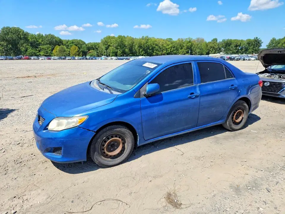 2T1BU40E49C185480 — 2009 Toyota Corolla, Передняя часть (Front End), фото до ремонта