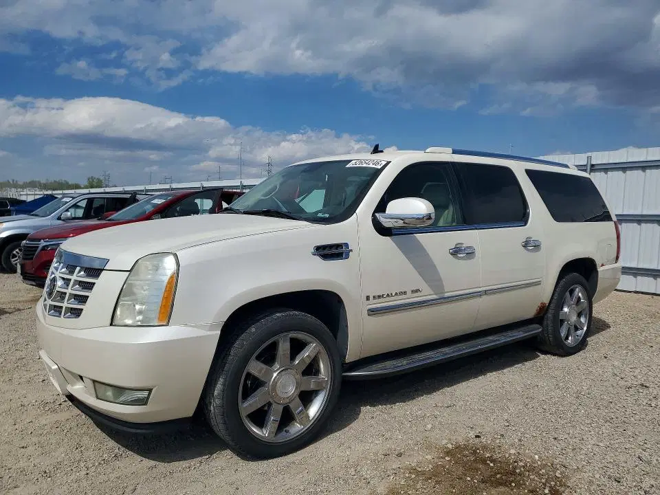 1GYFK66877R248850 — 2007 Cadillac Escalade V, Град (Hail), фото до ремонта